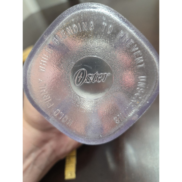 Oster Osterizer Mini Blend Container Vintage Blender Store Jars Plastic 8oz - Picture 5 of 5